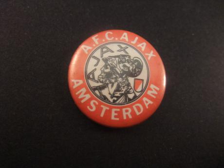 A.F.C. Ajax Amsterdam voetbalclub oud logo ( witte letters)
